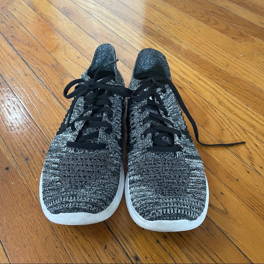 Nike Free RN Flyknit 2017 grey running shoes